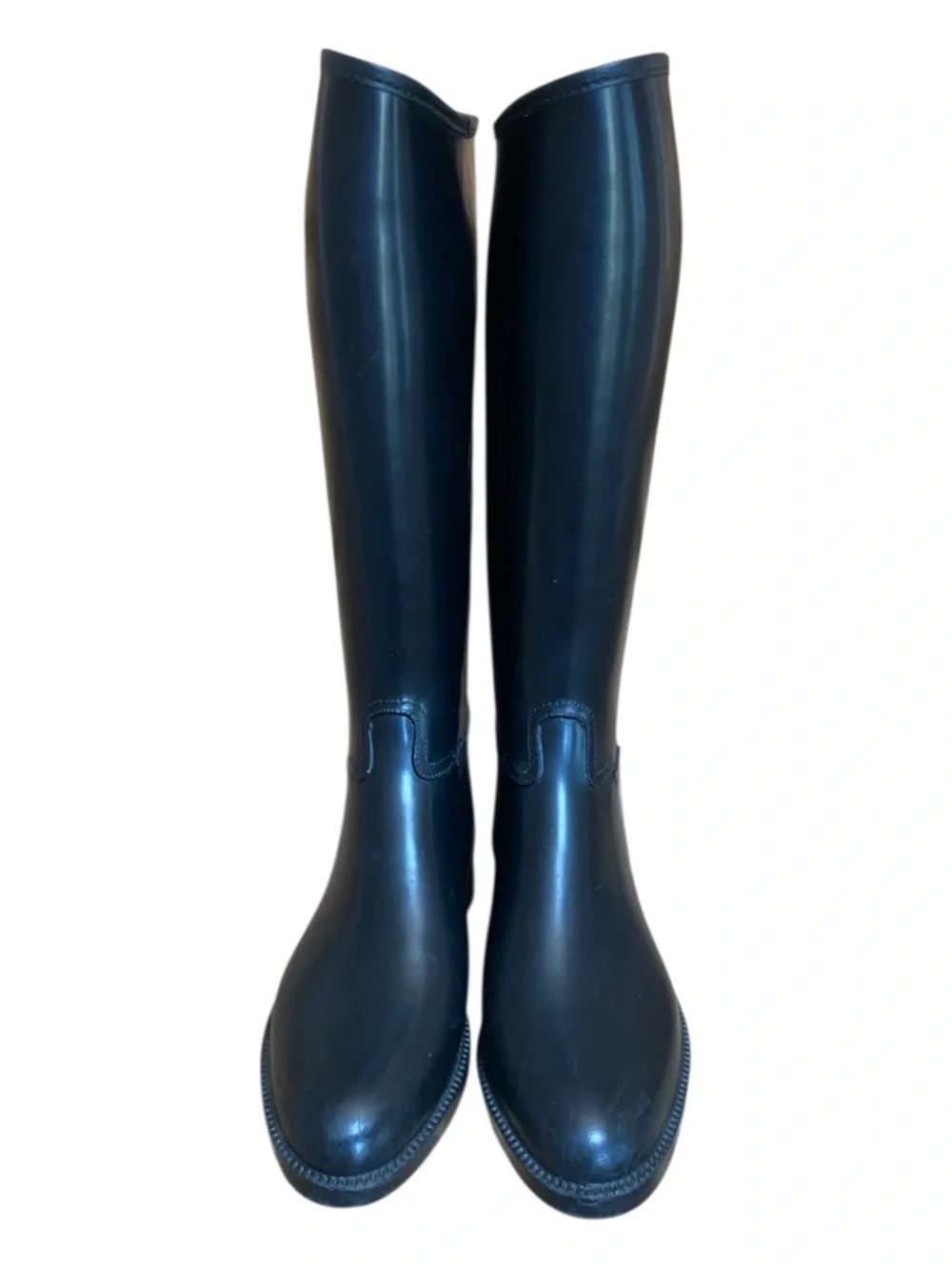 Cottage Craft Womens Black Rubber Equestrian Boots